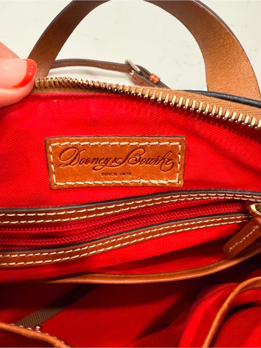 Dooney & Bourke Pebble Grain Olivia Satchel - Picture 11 of 12